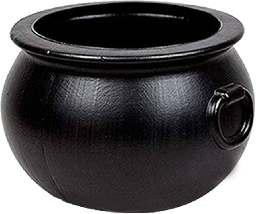 PMU Halloween 18 Inch Cauldron Plastic Bucket - Halloween Party Favors - Candy Holder for Kids - ... | Amazon (US)
