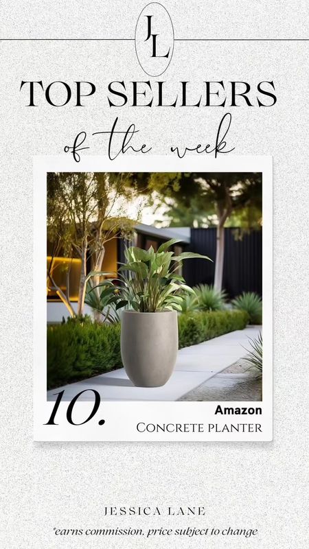 This week's top 10 Best selling items. Home decor, outdoor furniture, grill, accent cabinet, accent rug, concrete planter, Amazon home finds, patio furniture

#LTKhome #LTKsalealert #LTKstyletip