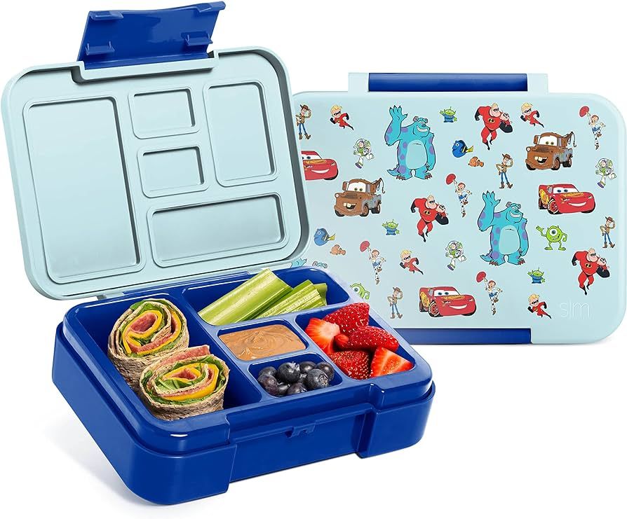 Simple Modern Disney Pixar Bento Lunch Box for Kids | BPA Free, Leakproof, Dishwasher Safe | Lunc... | Amazon (US)