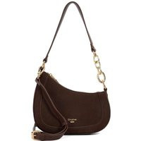 Dune London Leather Chain Strap Cross Body Shoulder Bag Dark Brown | Marks & Spencer (UK)