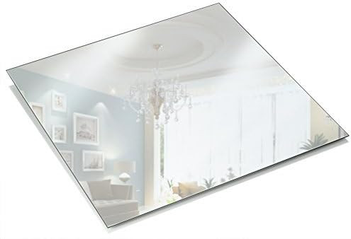 Square Mirror Candle Plate Set - Box of 12 Mirrors Trays - 10 inch x 10 inch, 1.5 mm Thick - Perf... | Amazon (US)
