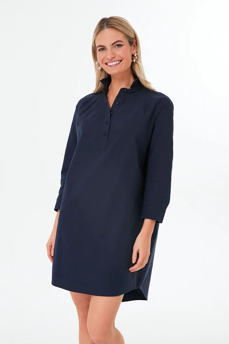 French Navy Polly Dress | Tuckernuck (US)