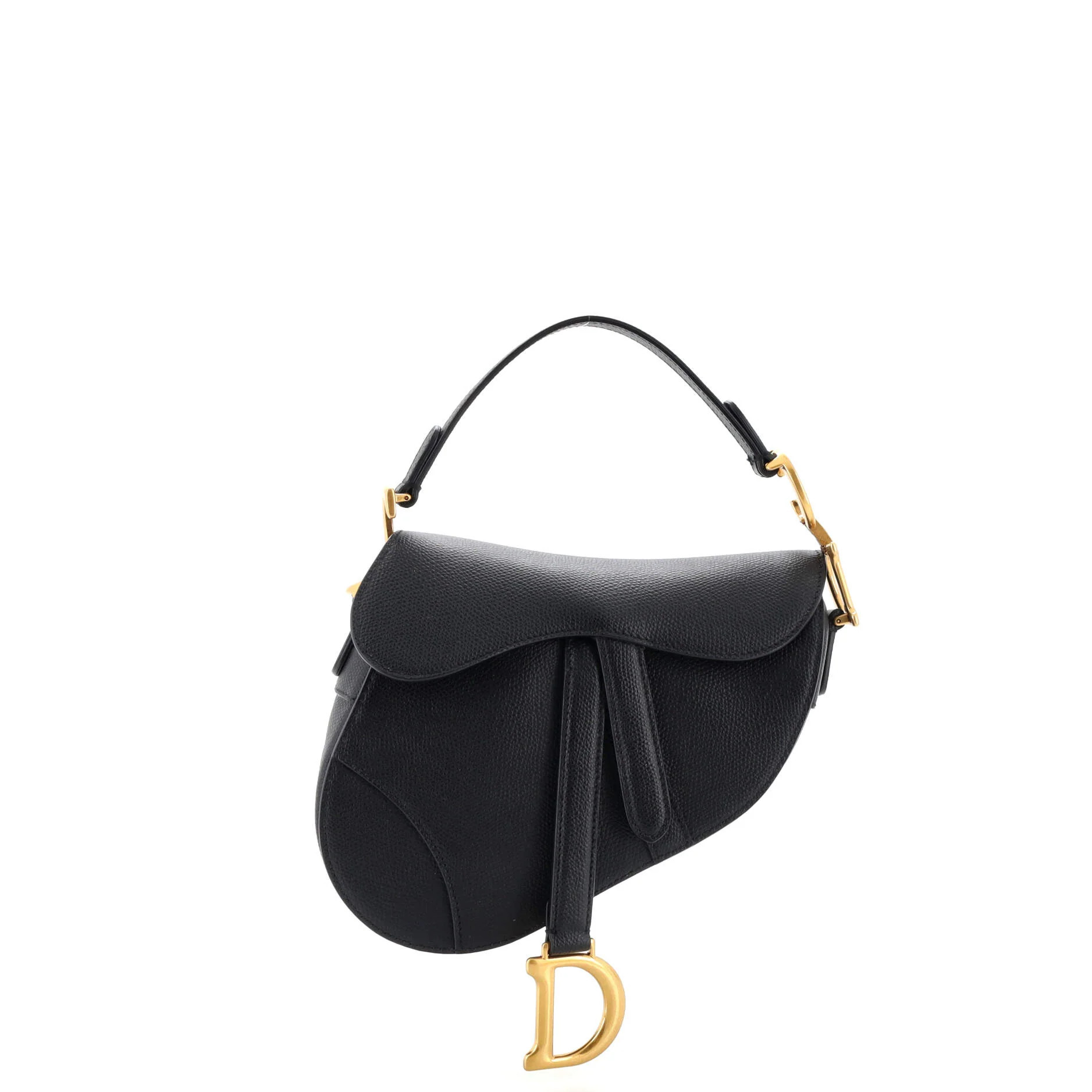 Saddle Handbag Leather Mini | Shop Simon