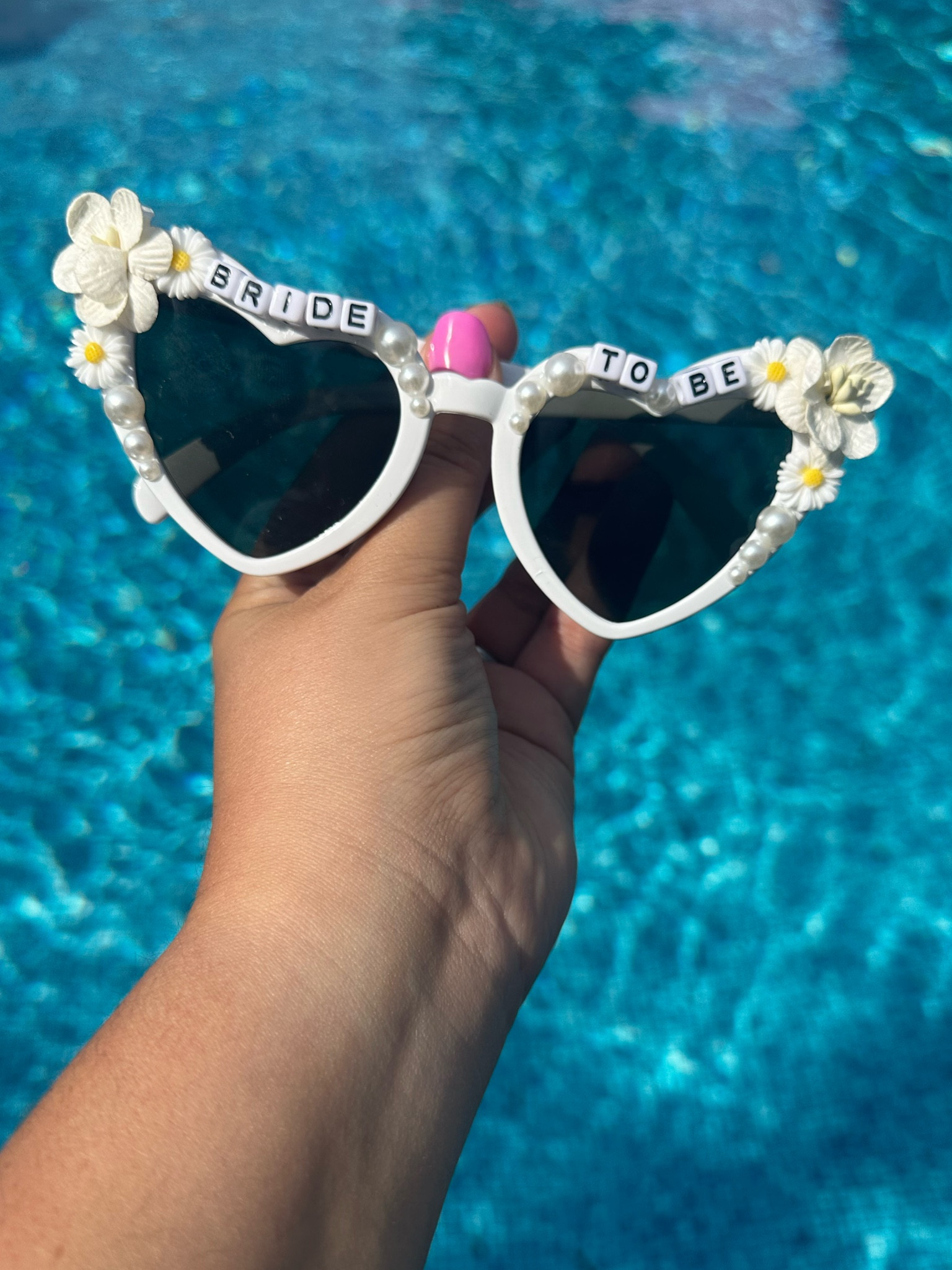 Taylor’s aunt sent me the cutest sunglasses this week! I can’t wait to wear them for my bachelorette party! They’ll match my hat perfectly and I love that she supported a small business! Thank you, Susie! 

#bridetobe #engagementgift #bridegift #sunnies 

#LTKwedding