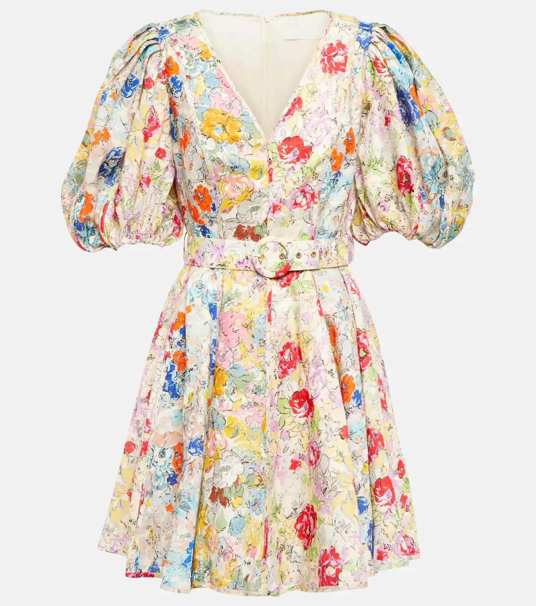 Clover floral linen minidress | Mytheresa (US/CA)