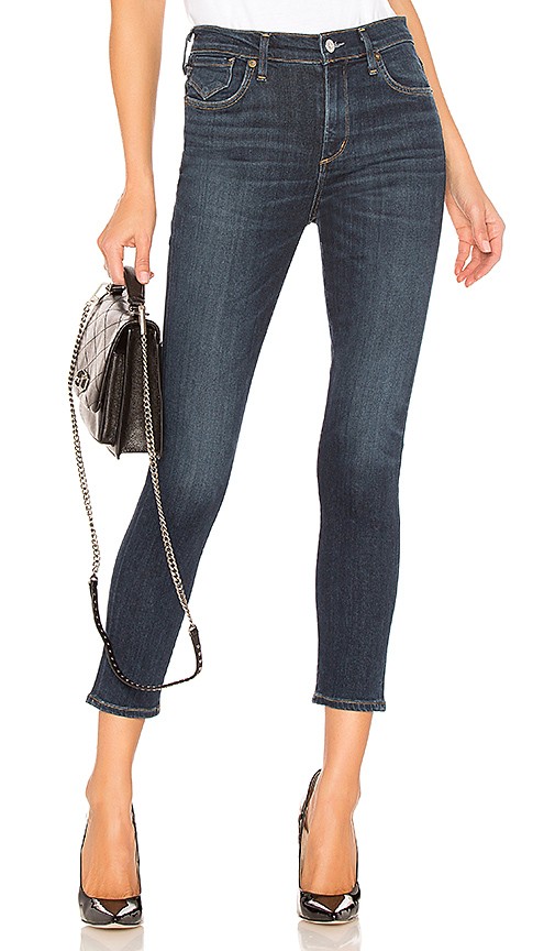 AGOLDE Sophie High Rise Crop in Starland | Revolve Clothing (Global)