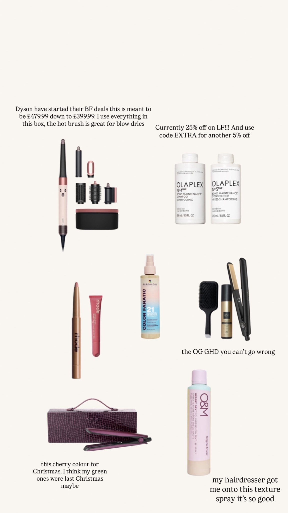 Hair wash day and what I use ✨🤍

Dyson air wrap, GHD, olaplex 

#LTKbeauty #LTKCyberWeek #LTKeurope