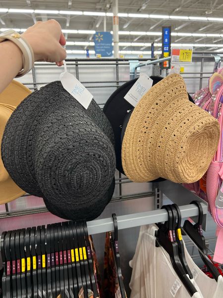 Walmart $15 straw bucket hat, these are so cute #walmartfashion 

#LTKFindsUnder50 #LTKStyleTip #LTKTravel