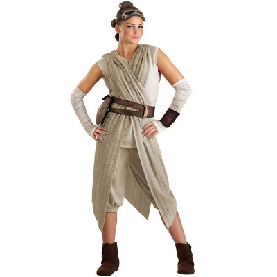 HalloweenCostumes.com M Women Star Wars The Force Awakens Women's Rey Costume | Star Wars Costumes, Brown Green Brown | Target