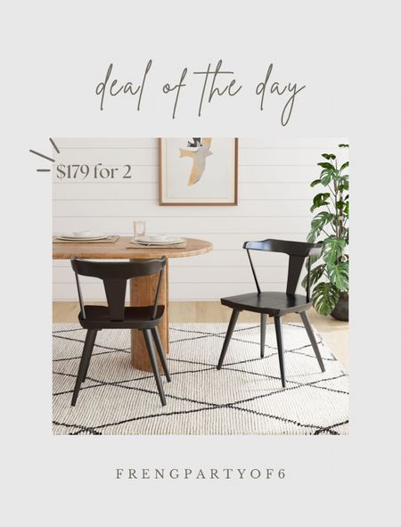 Amazing deal on these designer style chairs! Two for $179, the lowest price I’ve ever seen these. They look great with a black table or a wood table for some contrast.

#LTKFindsUnder100 #LTKHome