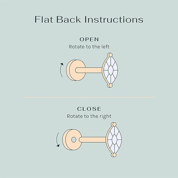 PAVOI 14K Gold Plated Solid 925 Sterling Silver Post Cubic Zirconia Stud Flat Back Earrings for W... | Amazon (US)