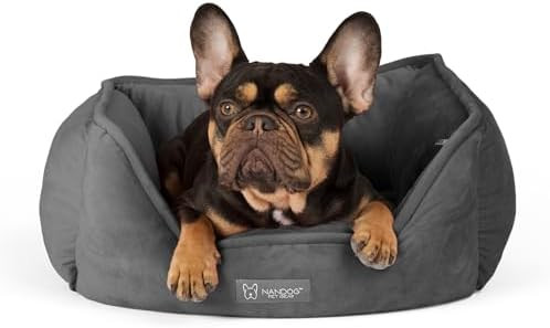 NANDOG The Signature Collection Reversible Bed in Pink Signature - Ultra Soft Micro Plush Fabric ... | Amazon (US)