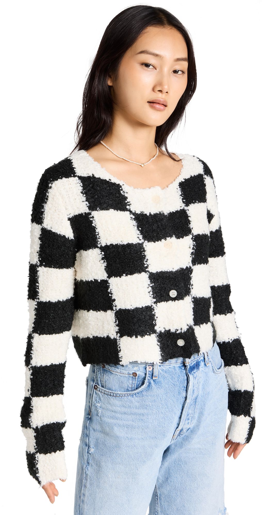 Check Sweater | Shopbop