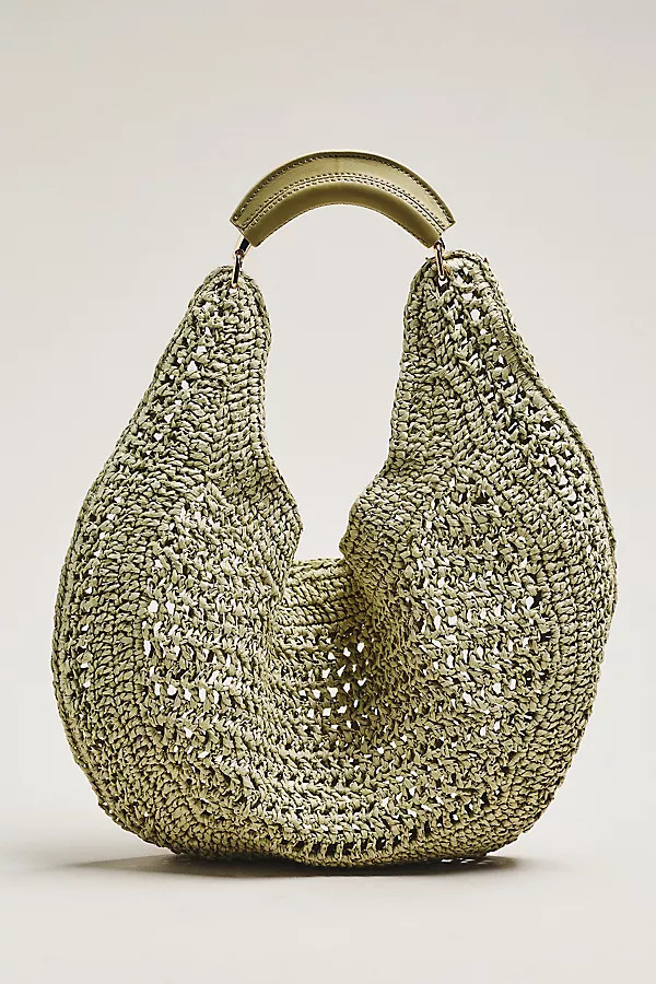 Urban Expressions Raffia Hobo Bag | Anthropologie (US)