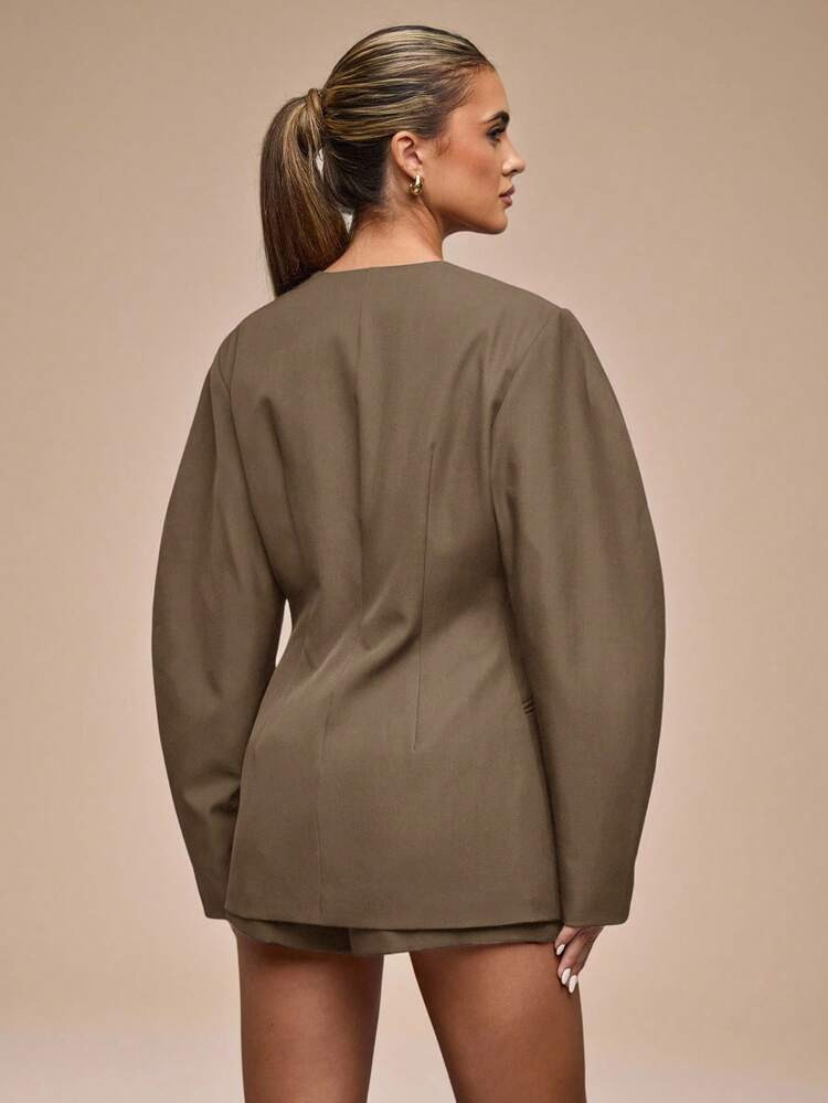 Color: Brown | SHEIN
