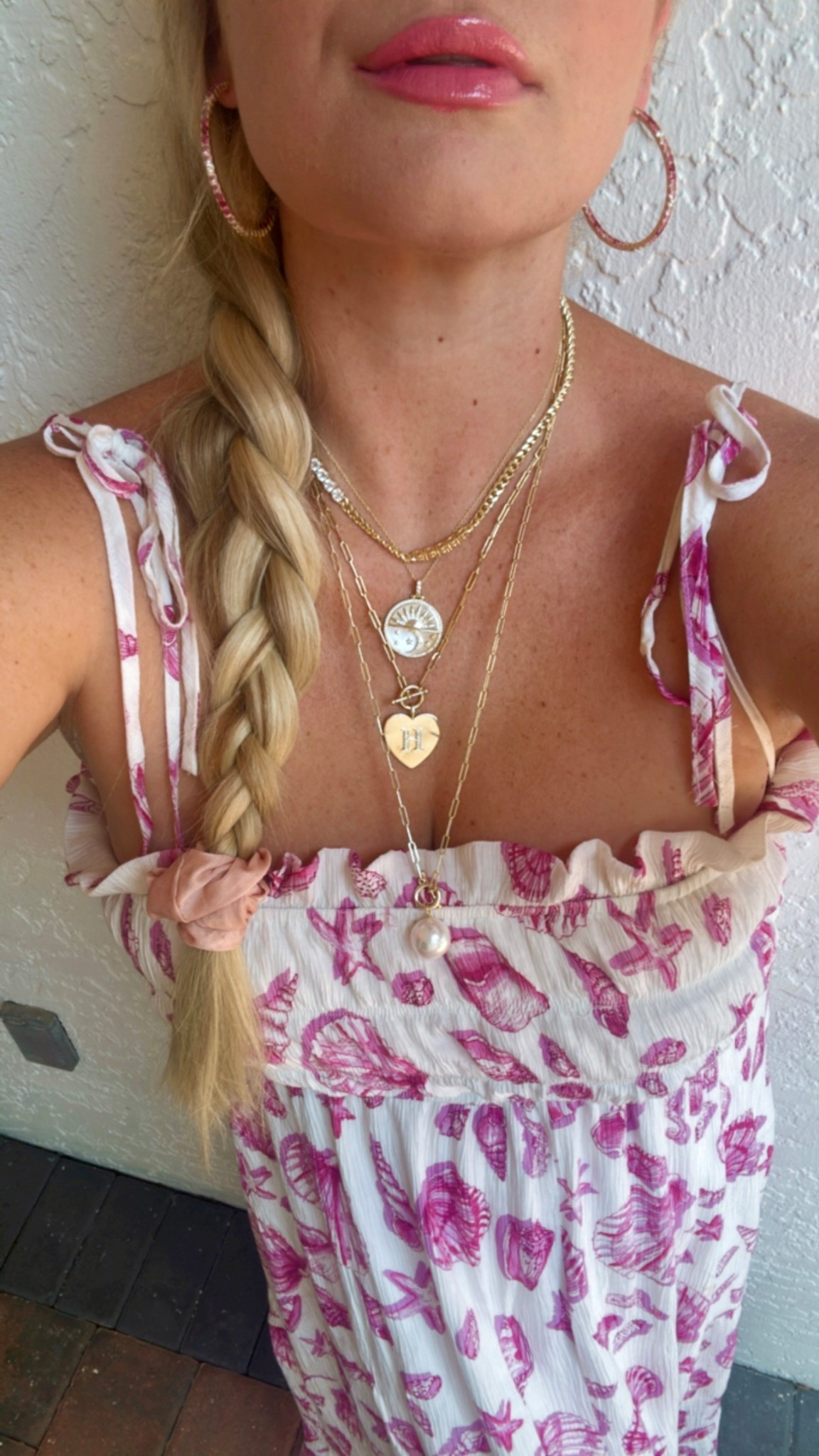 Loving my melinda maria jewelry stack!!!

My sea shell dress is beautiful 

My dress is from vici & code hilary30 saves you 30% off sitewide at vici

Me melinda maria 15% off code is kissthis 

Melinda maria jewelry 
Vici
Vici discount code
Melinda maria discount code
Personalized jewelry 
Gold jewelry 
Silver jewelry 
Zodiac jewelry 
Stacking jewelry 
Stackable jewelry 
Chic jewelry 
Classy jewelry 
Heart jewelry 
Heart personalized jewelry 
Heart personalized necklace 
Heart personalized bracelet 
Large hoop earrings 
Pink hoop earrings 
Pink ombré earrings 
Resort style
Vacation style
Date night jewelry 
Beach style
Vacation dress
Resort dress
Beach dresss

#LTKStyleTip