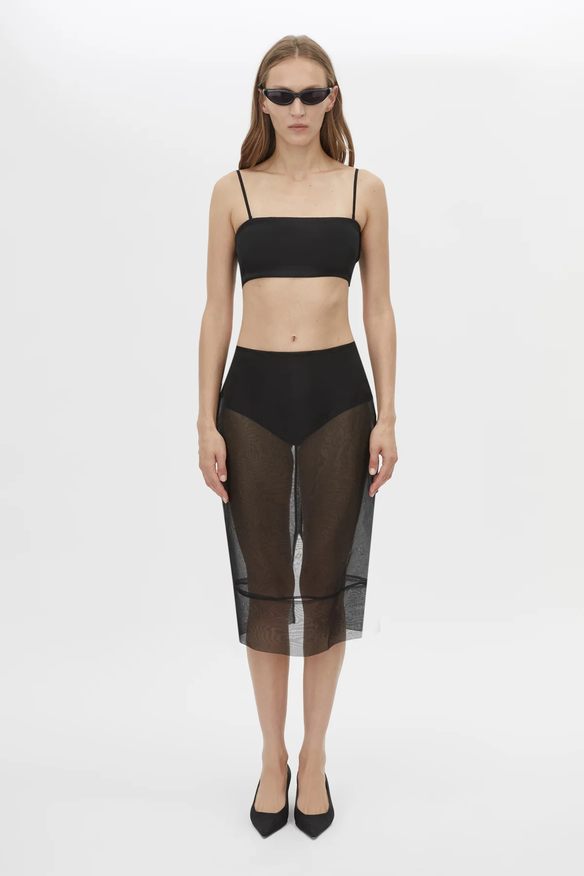 Noe Midi Skirt in Black - CAMILLA AND MARC\u00ae C&M | CAMILLA AND MARC (ANZ)