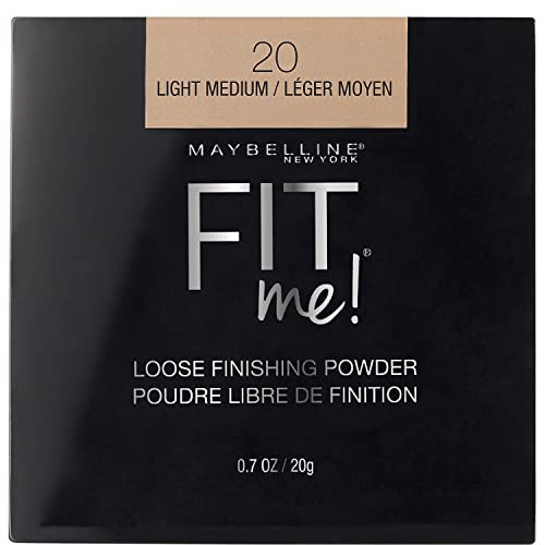 Maybelline Fit Me Loose Setting Powder, Face Powder Makeup & Finishing Powder, Light Medium, 1 Count | Amazon (US)