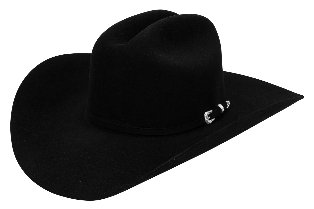 Resistol George Strait Black 6X Felt Cowboy Hat | Pinto Ranch | Pinto Ranch