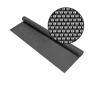 36 in x 25 Charcoal Super Solar Screen Roll | The Home Depot