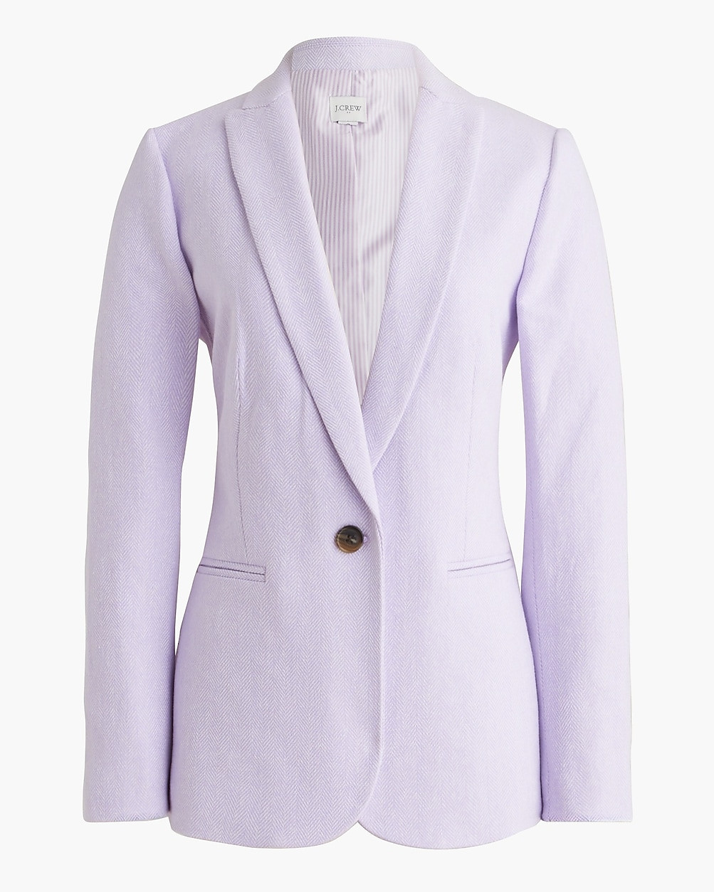 Herringbone one-button blazer | J.Crew Factory