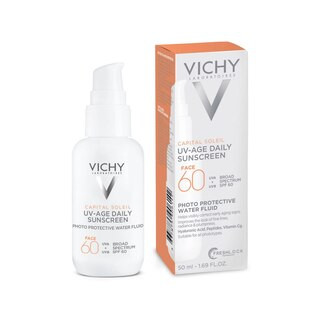 Vichy Capital Soleil UV-AGE Daily Sunscreen Face, Broad Spectrum SPF 60 | CVS Health