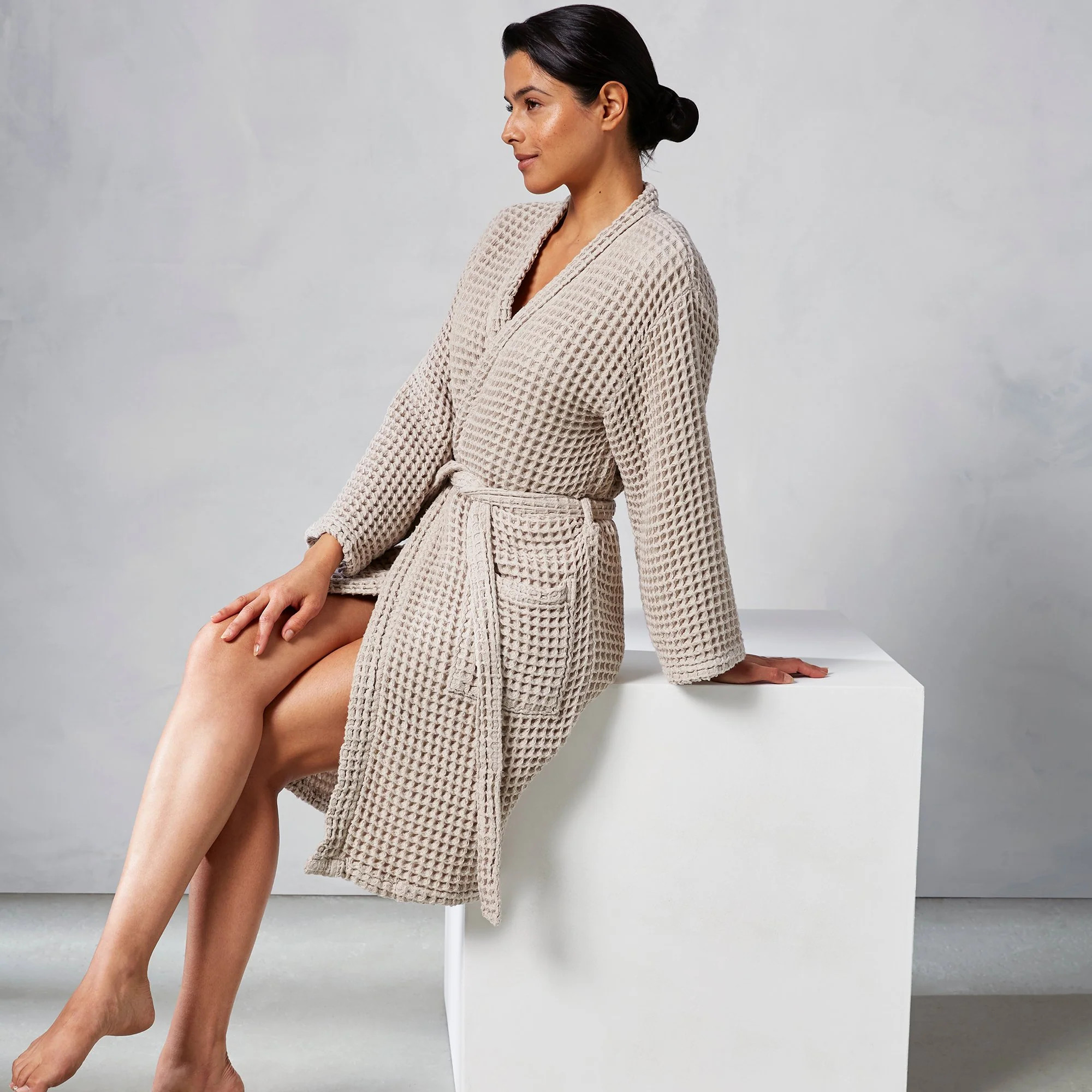 Waffle Weave Robe | Kassatex
