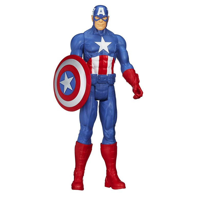 Marvel Avengers Titan Hero Series Captain America Figure | Walmart (US)