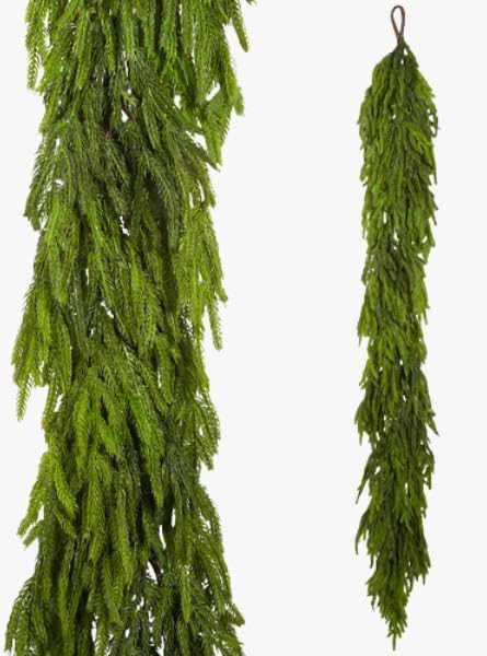 6' Norfolk Pine Garland, Green | Amazon (US)