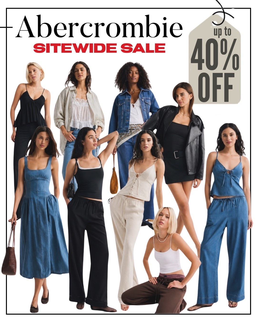 Abercrombie up to 40% OFF SITEWIDE!