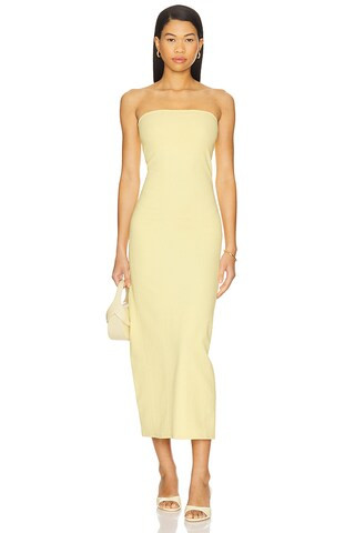 GIGI C Maya Dress in Butter from Revolve.com | Revolve Clothing (Global)