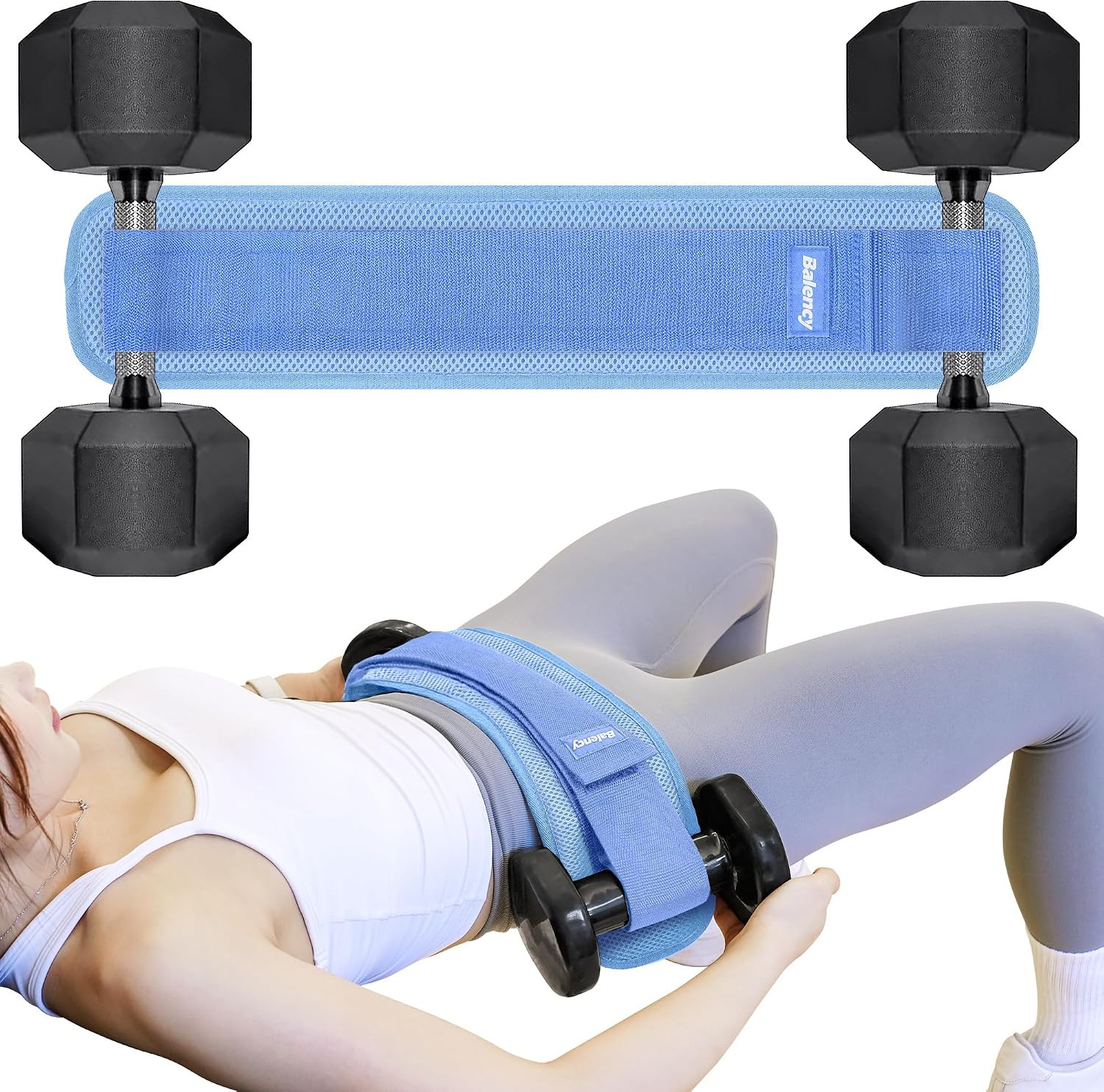 Hip Thrust Belt, Balency Hip Thrust Belt for Dumbbells Heavy | Amazon (US)
