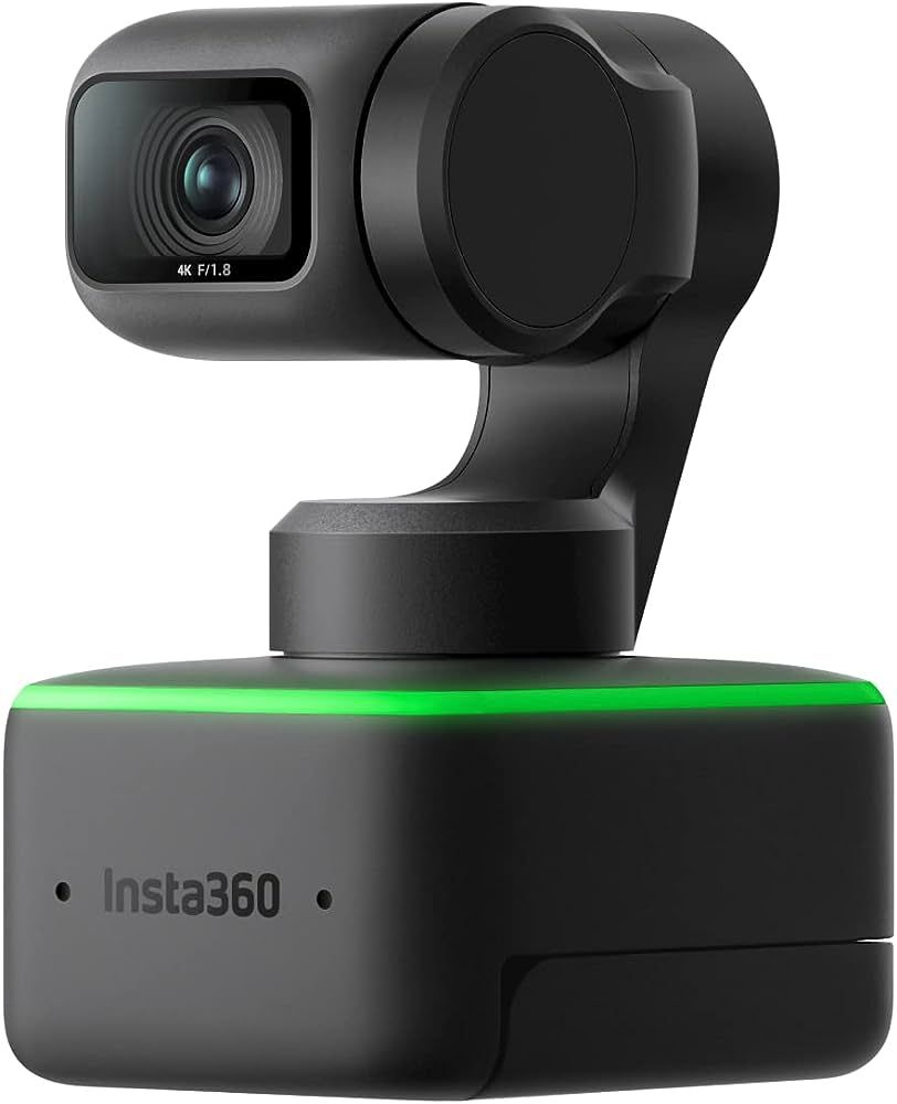insta360 Link - PTZ 4K Webcam with 1/2" Sensor, AI Tracking, Gesture Control, HDR, Noise-Cancelin... | Amazon (US)