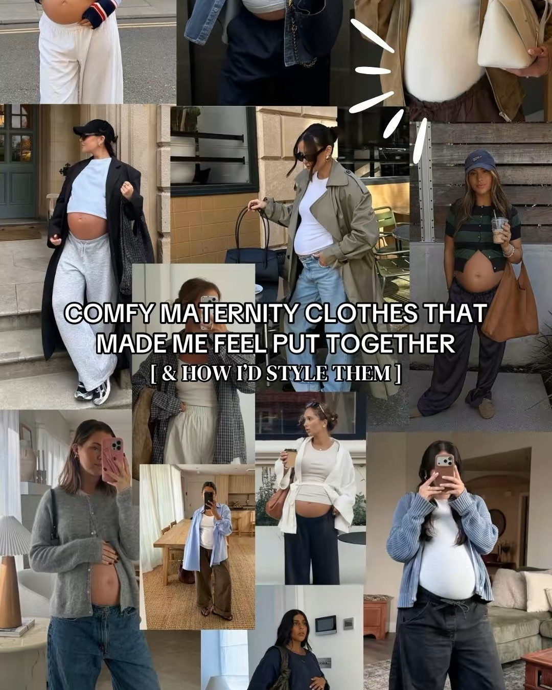 Comfy maternity clothes that made me feel out together

#LTKootd #LTKBump #LTKSeasonal