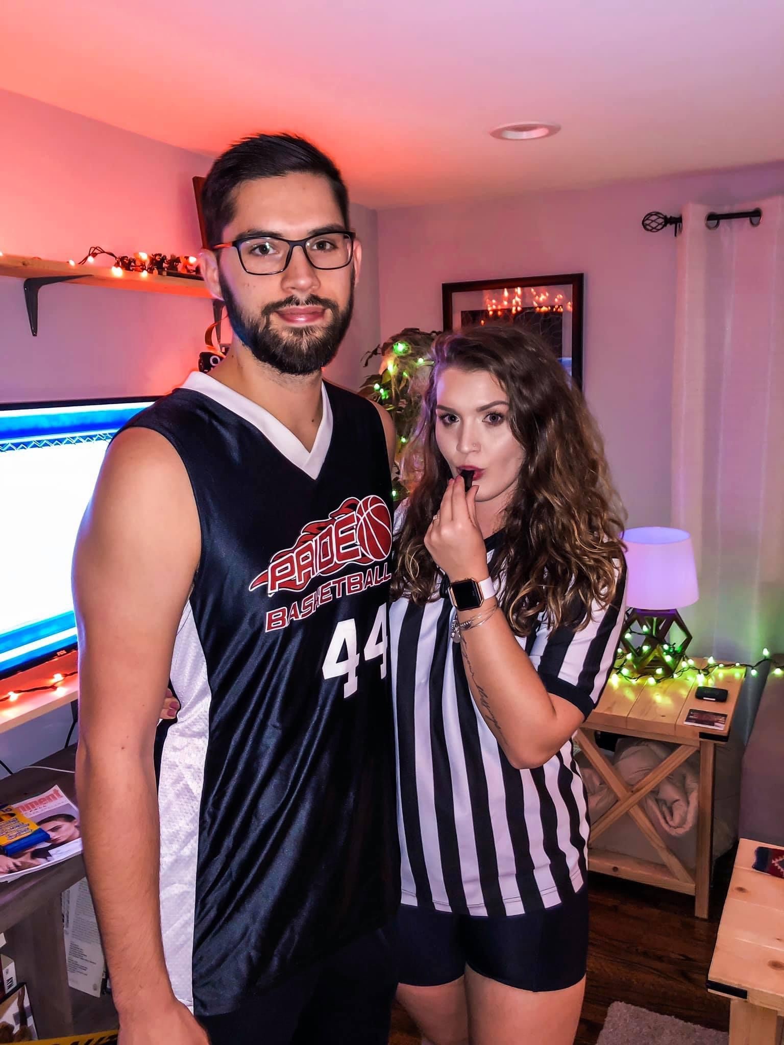 Couples Halloween Costume Inspo: Basketball player & referee 🏀 
#amazonfinds #halloween #halloweencostumes #adultcostumes #basketballplayer #referee #ref #basketball #jersey #nikes #shoes #sneakers #shorts #mensbasketball #sports #costumekit #diycostume #costumeideas #couplescostume

#LTKHalloween #LTKSeasonal #LTKstyletip