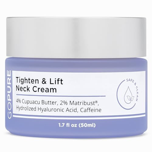 goPure Tighten and Lift Neck Cream- Clinically Tested | Amazon (US)