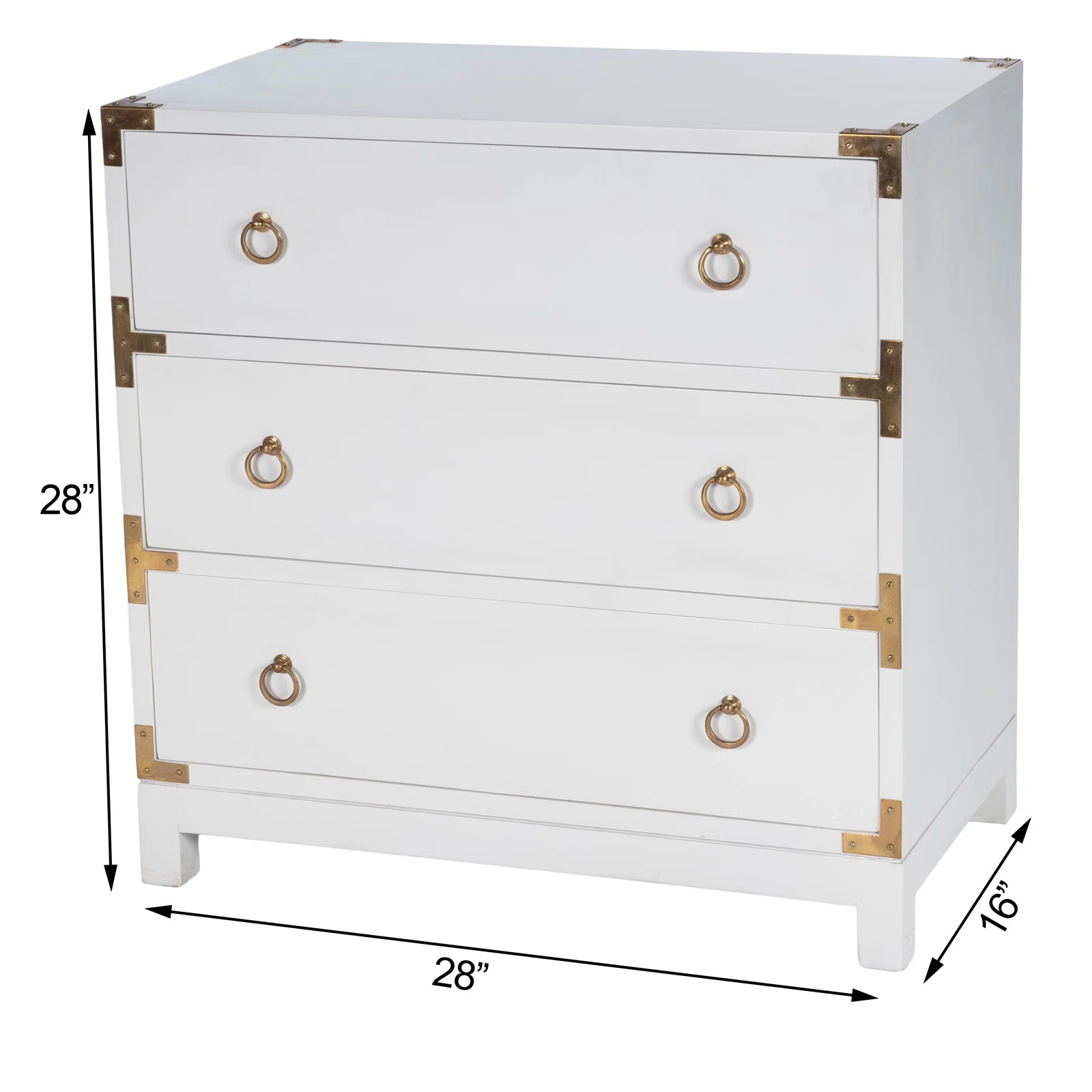 Adam 3 Drawer Accent Chest | Wayfair North America