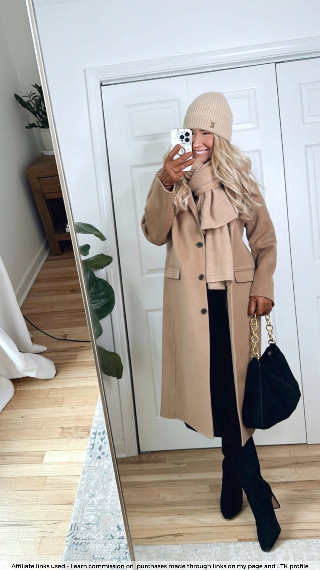Winter outerwear

J.Crew coat camel midi