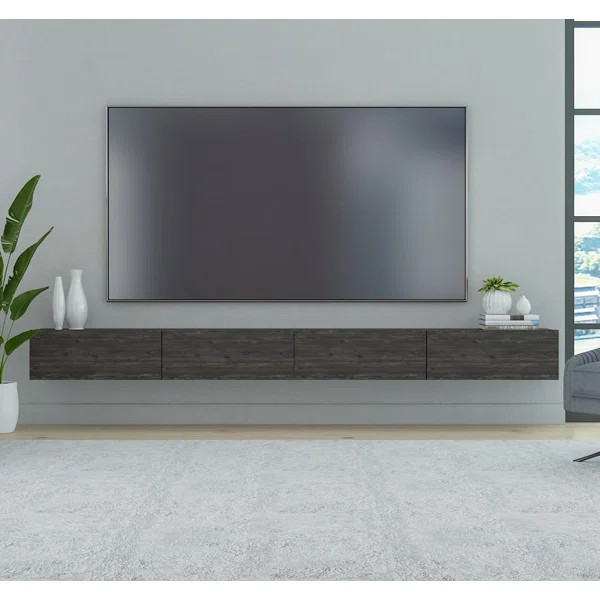 Alesandrini 53" Floating TV Stand Up to 70" TV's Wall Mounted Media Console | Wayfair North America