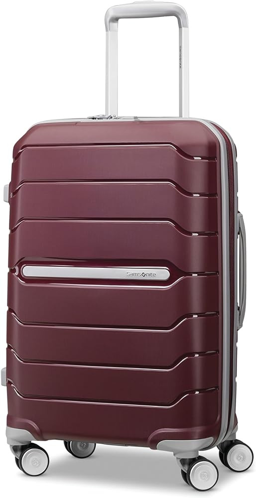 Samsonite Freeform Hardside Carry-On Luggage with Spinner Wheels - Hardshell Suitcase - TSA, Airl... | Amazon (US)