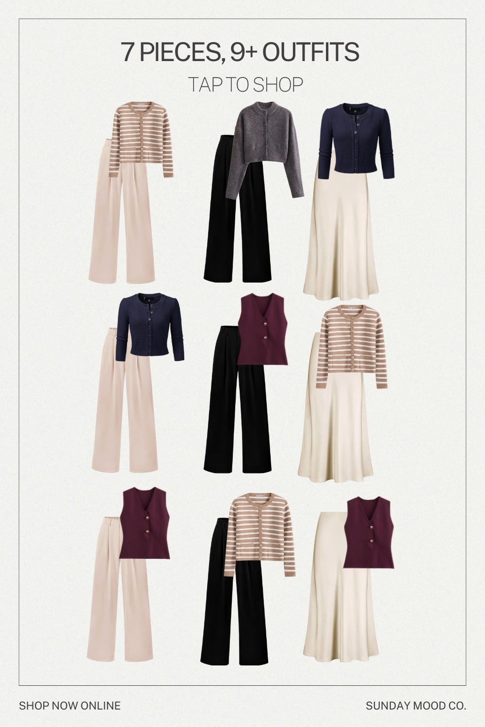 Workwear Capsule Outfits

capsule wardrobe, office outfits, business casual looks, workwear ideas, mix and match outfits, affordable work clothes, closet staples, workwear essentials, Amazon work outfits



#LTKFindsUnder50 #LTKWorkwear #LTKStyleTip