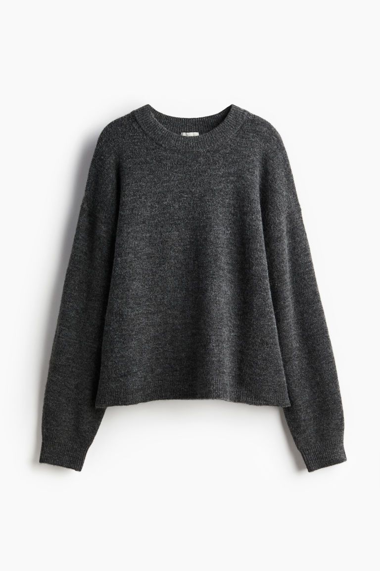H & M - Knit Sweater - Gray | H&M (US + CA)