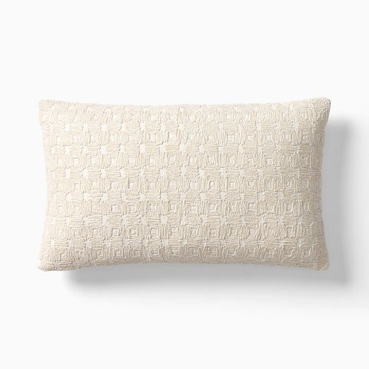 Corded Clover Pillow Cover | West Elm (US)