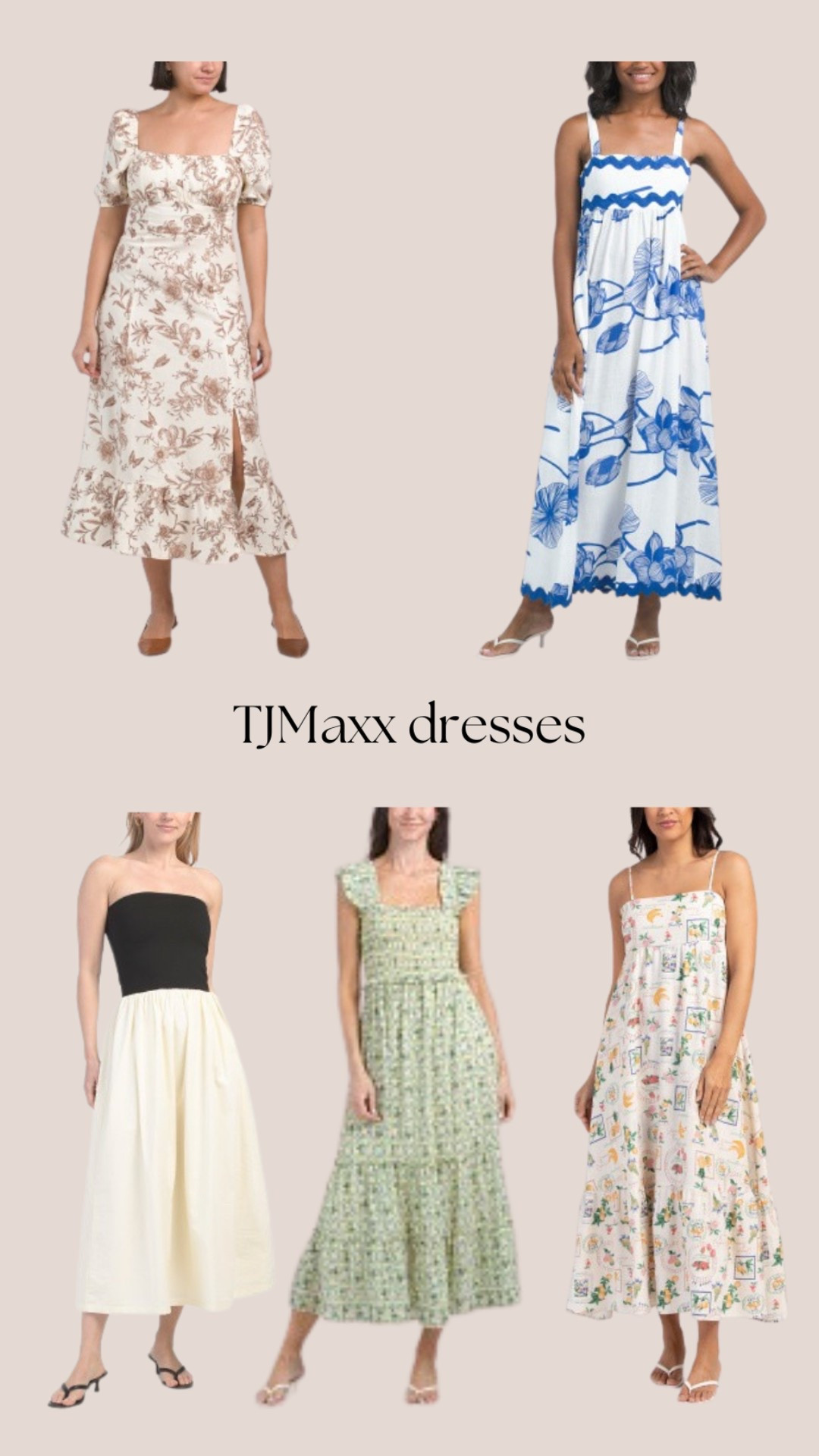 TJ Maxx spring dresses
Resort wear
Summer dress
Vacation
Shower



#LTKFindsUnder50 #LTKStyleTip #LTKFindsUnder100