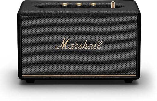Marshall Acton III Bluetooth Home Speaker, Black | Amazon (US)