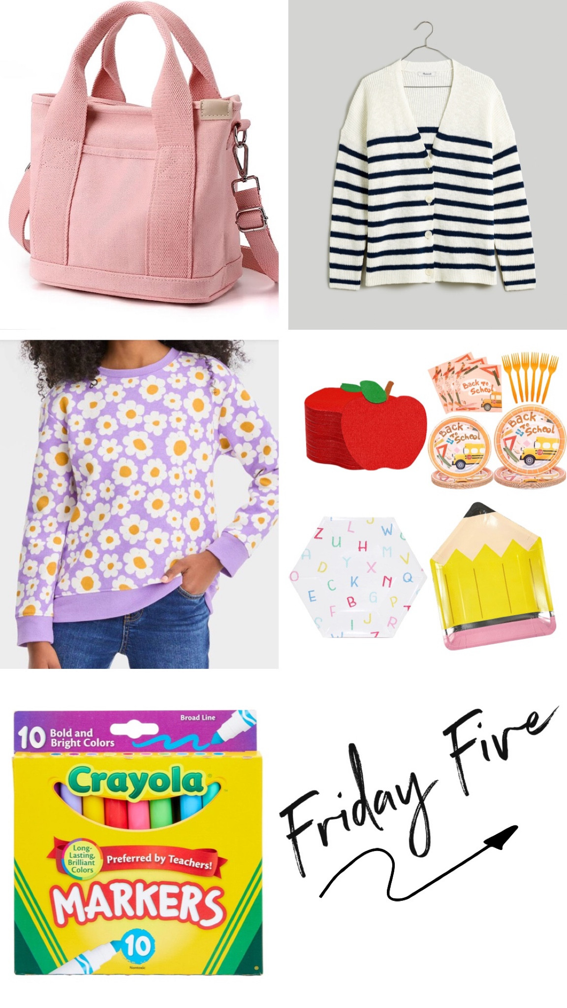 Friday Five 

#LTKSeasonal #LTKBacktoSchool