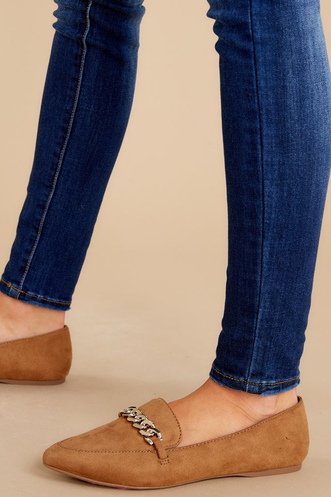 Make It A Classic Tan Loafers | Red Dress 