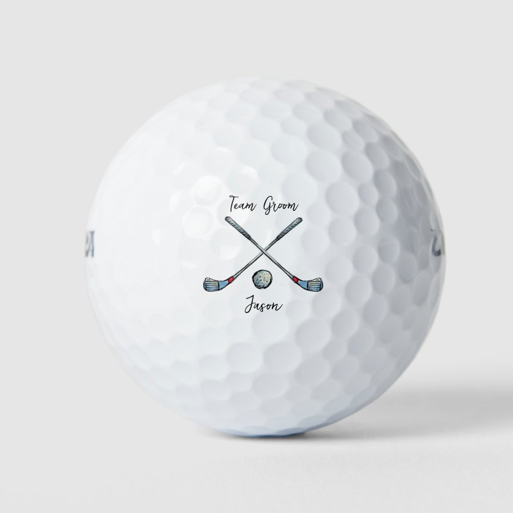 Team Groom Golfing Bachelor party favors | Zazzle