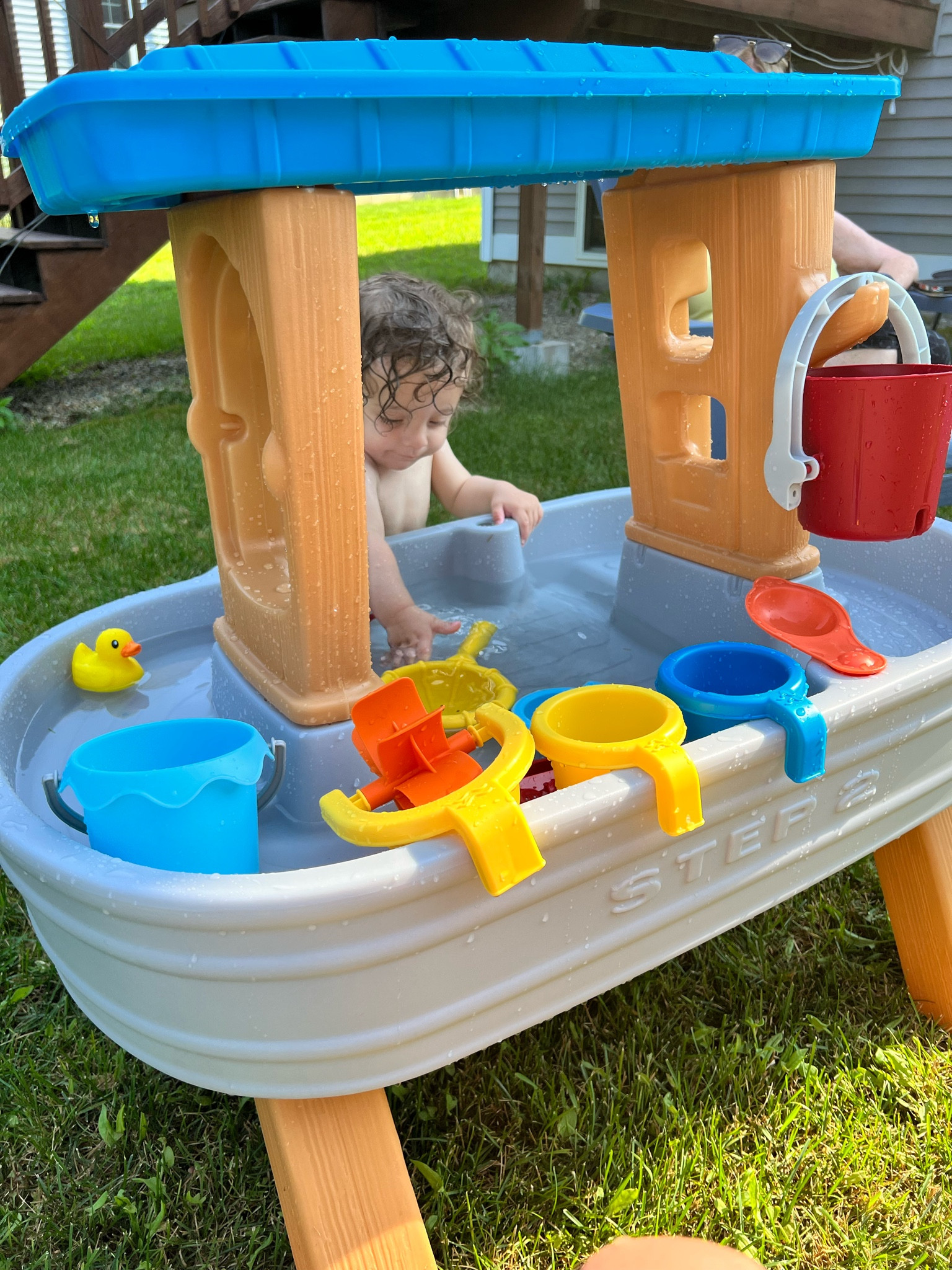 Best money we’ve spent all summer. Water table for my 11 month old baby. He LOVED it

#LTKbaby #LTKSeasonal #LTKfamily