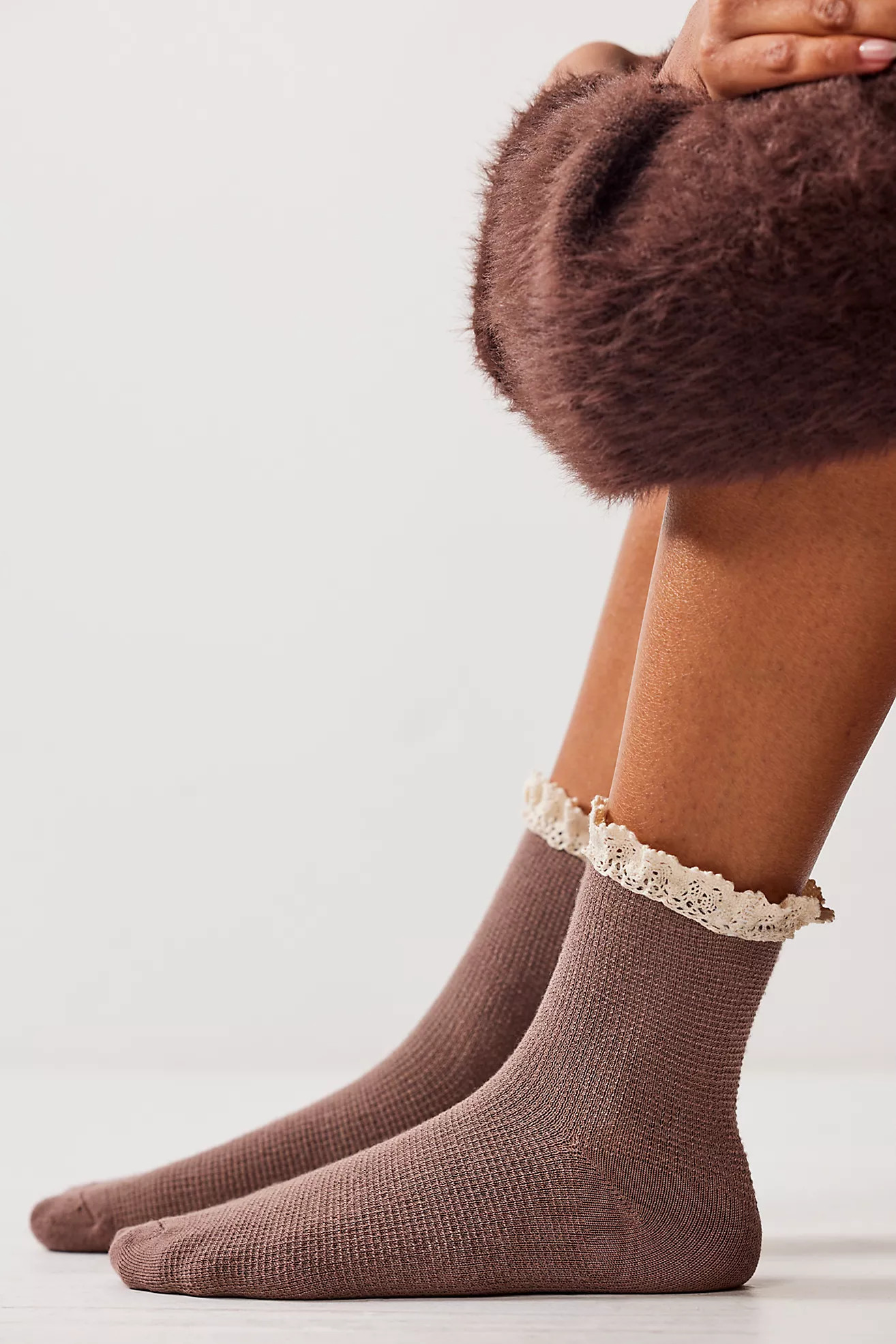 Beloved Waffle Knit Ankle Socks | Free People (Global - UK&FR Excluded)